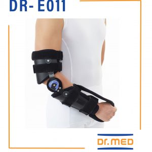 DR-E011 ROM Elbow Arm Brace with Dial Pin Lock